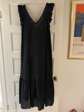 ganni dot mesh dress Ganni + Dot Mesh Dress
